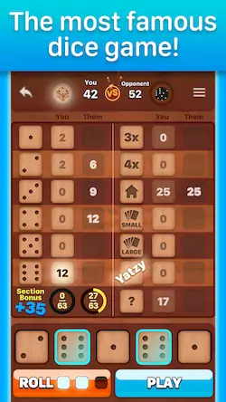 Скачать Yatzy: Dice Game Online [МОД/Взлом Unlocked] на Андроид