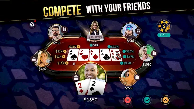 Скачать Zynga Poker ™  [МОД/Взлом Бесконечные монеты] на Андроид