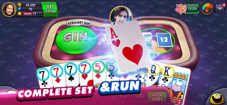 Скачать Gin Rummy Plus: Fun Card Game [МОД/Взлом Меню] на Андроид