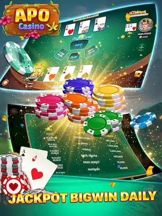 Скачать Apo Casino - Tongits 777 Slots [МОД/Взлом Unlocked] на Андроид