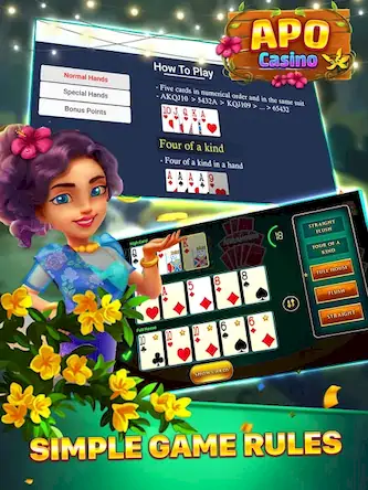Скачать Apo Casino - Tongits 777 Slots [МОД/Взлом Unlocked] на Андроид