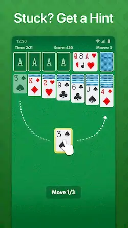 Скачать Solitaire - Classic Card Game [МОД/Взлом Меню] на Андроид