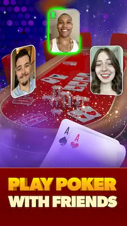 Скачать Poker Face: Texas Holdem Poker [МОД/Взлом Unlocked] на Андроид