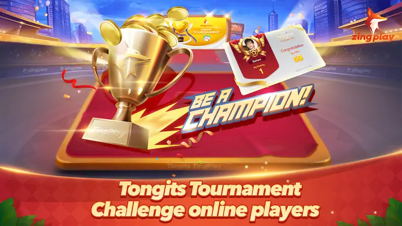 Скачать Tongits ZingPlay-Fun Challenge [МОД/Взлом Бесконечные монеты] на Андроид