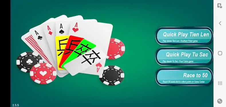 Скачать Tien Len Poker [МОД/Взлом Unlocked] на Андроид
