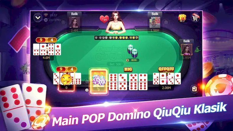 Скачать Domino QiuQiu 99 QQ Gaple Slot [МОД/Взлом Много монет] на Андроид