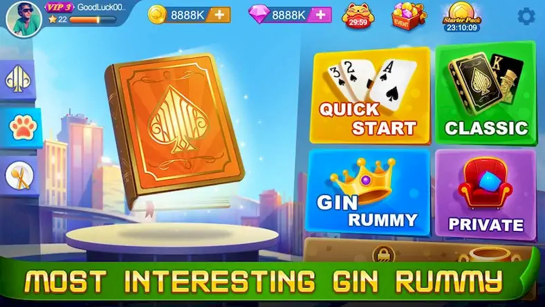Скачать Gin Rummy [МОД/Взлом Разблокированная версия] на Андроид