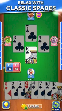 Скачать Spades Saga: Offline Card Game [МОД/Взлом Unlocked] на Андроид