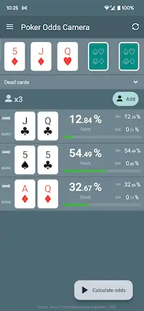 Скачать Poker Odds Camera Calculator [МОД/Взлом Меню] на Андроид