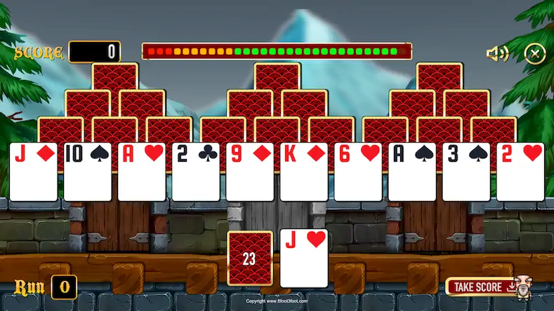 Скачать Tri Towers Solitaire [МОД/Взлом Меню] на Андроид