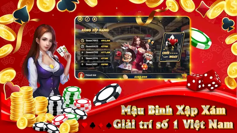 Скачать Chinese Poker (Mau Binh) [МОД/Взлом Много денег] на Андроид