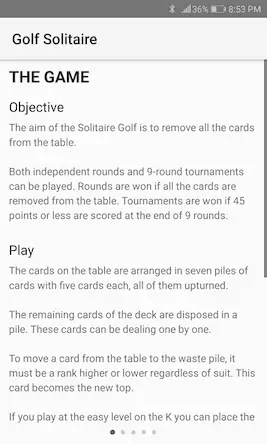 Скачать Golf Solitaire [МОД/Взлом Unlocked] на Андроид