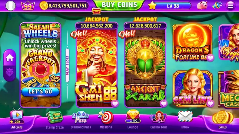 Скачать Golden Casino - Slots Games [МОД/Взлом Разблокированная версия] на Андроид