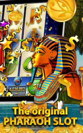 Скачать Slots - Pharaoh's Way Casino [МОД/Взлом Бесконечные монеты] на Андроид