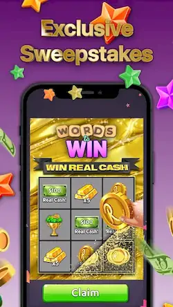 Скачать Words to Win: Real Money Games [МОД/Взлом Бесконечные деньги] на Андроид