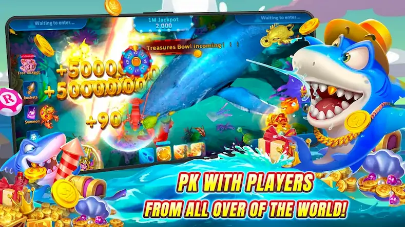 Скачать Royal World: Slots Fish Games [МОД/Взлом Unlocked] на Андроид