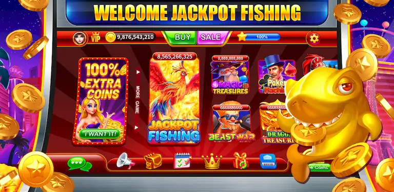 Скачать Dragon King Fishing Slot [МОД/Взлом Бесконечные деньги] на Андроид