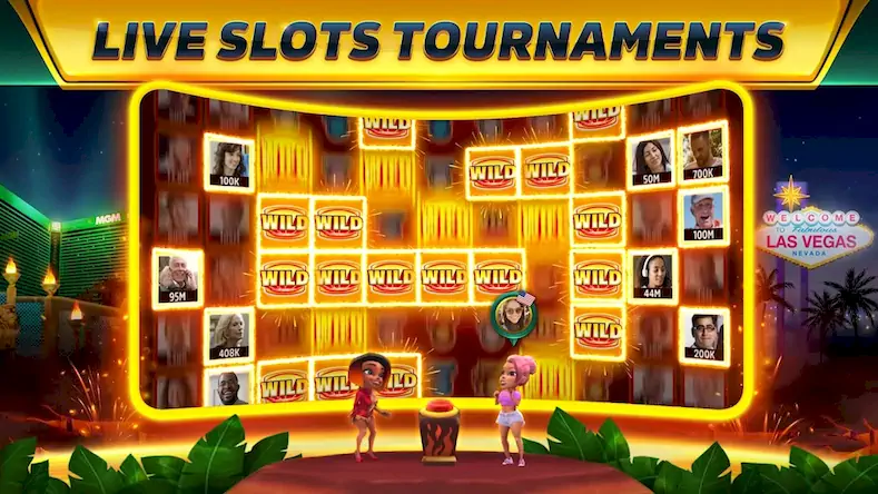 Скачать MGM Slots Live - Vegas Casino [МОД/Взлом Много денег] на Андроид