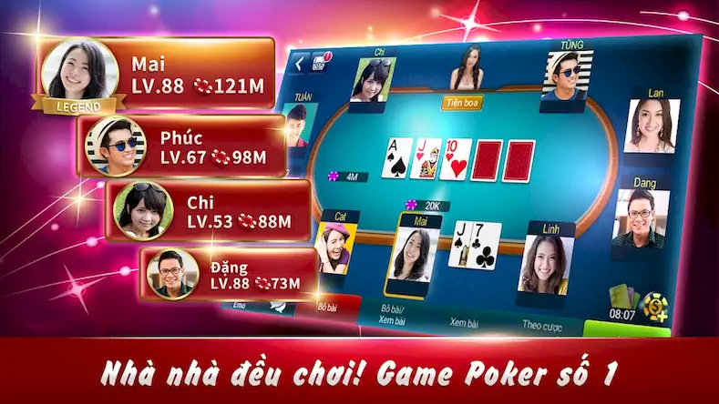 Скачать Tỉ phú Poker [МОД/Взлом Меню] на Андроид