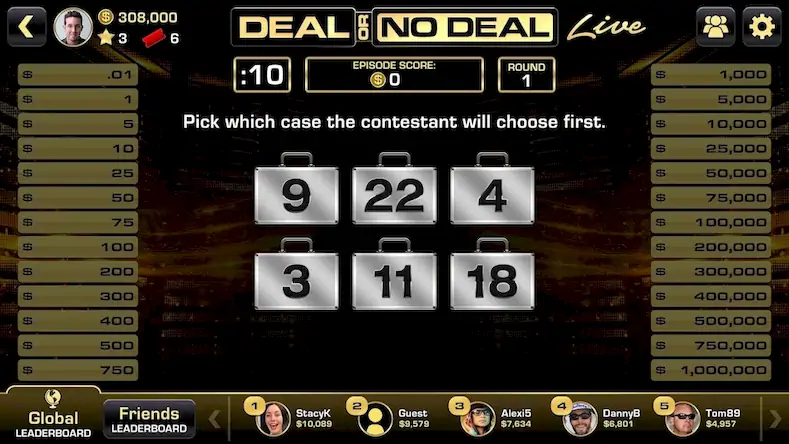 Скачать Deal Or No Deal Live [МОД/Взлом Много денег] на Андроид