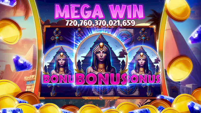 Скачать Casino Mega - онлайн казино [МОД/Взлом Бесконечные монеты] на Андроид