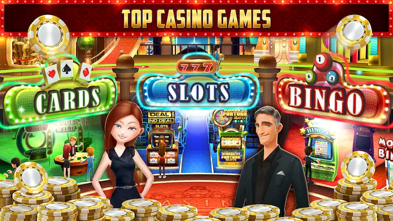 Скачать Grand Casino: Slots & Bingo [МОД/Взлом Меню] на Андроид