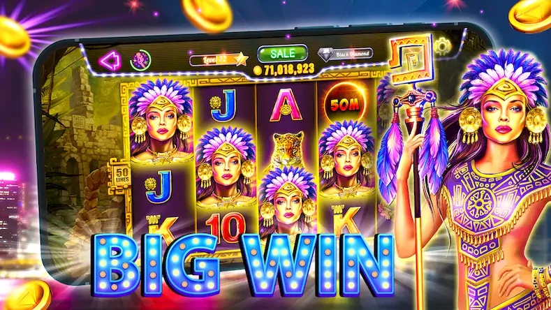 Скачать Old Vegas Slots - Casino 777 [МОД/Взлом Много монет] на Андроид