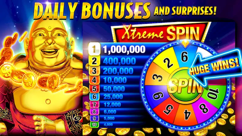 Скачать Xtreme Slots: 777 Vegas Casino [МОД/Взлом Бесконечные монеты] на Андроид
