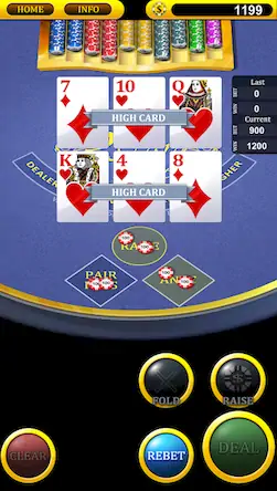 Скачать Three Card Poker [МОД/Взлом Меню] на Андроид