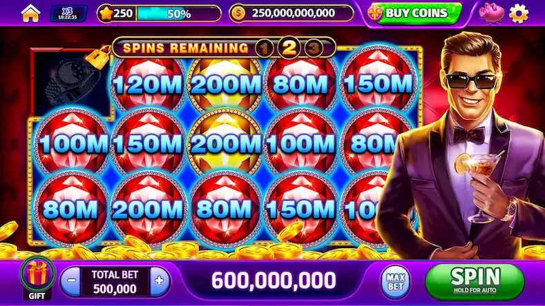 Скачать Infinity Jackpot Casino Slots [МОД/Взлом Много денег] на Андроид