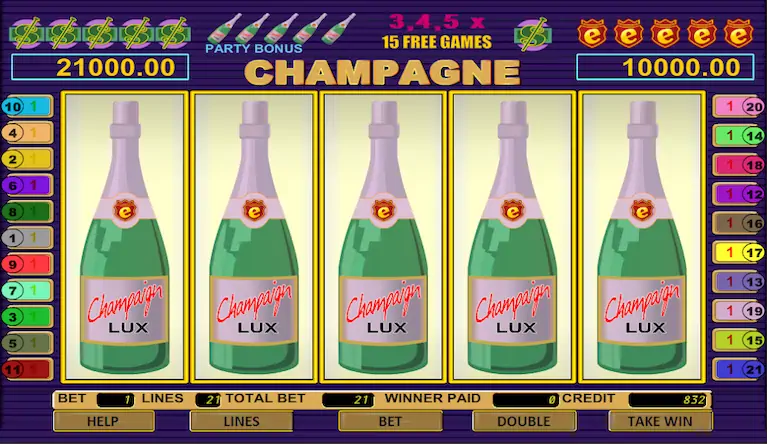 Скачать Champagne Slot [МОД/Взлом Unlocked] на Андроид