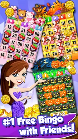 Скачать Bingo PartyLand 2: Bingo Games [МОД/Взлом Бесконечные деньги] на Андроид