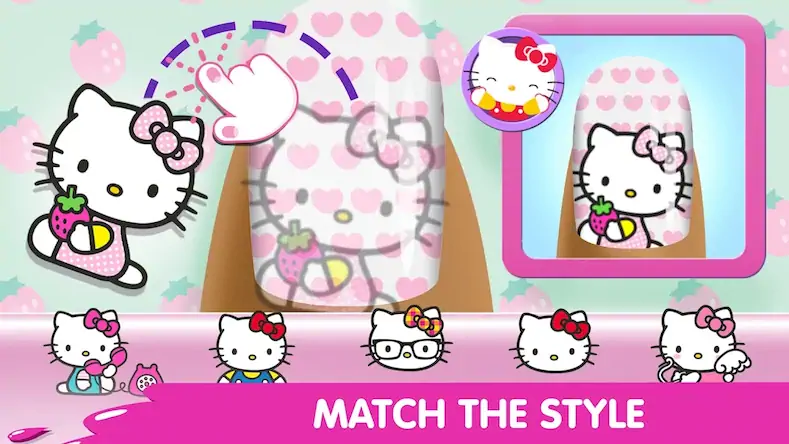 Скачать Маникюрный салон Hello Kitty [МОД/Взлом Меню] на Андроид