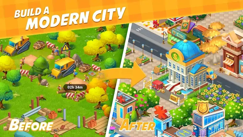 Скачать Farm City: Farming & Building [МОД/Взлом Много монет] на Андроид