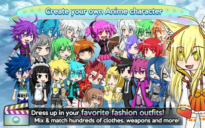 Скачать Gacha Studio (Anime Dress Up) [МОД/Взлом Разблокированная версия] на Андроид