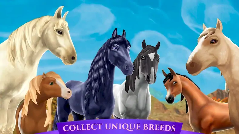 Скачать Horse Riding Tales: Дикий пони [МОД/Взлом Меню] на Андроид