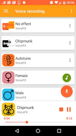 Скачать VoiceFX — изменение голоса с п [МОД/Взлом Unlocked] на Андроид
