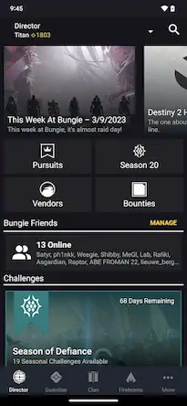 Скачать Destiny 2 Companion [МОД/Взлом Меню] на Андроид