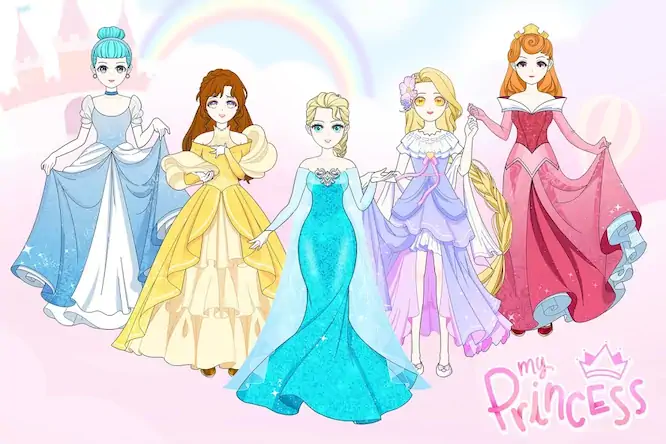 Скачать Dress Up Game: Princess Doll [МОД/Взлом Unlocked] на Андроид