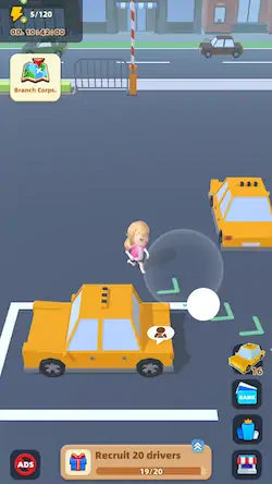 Скачать Taxi Tycoon 3D - Idle Game [МОД/Взлом Бесконечные монеты] на Андроид