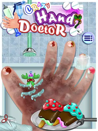 Скачать Crazy Hand Nail Doctor Surgery [МОД/Взлом Unlocked] на Андроид