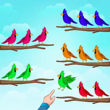 Скачать Color Bird Sort Bird Game [МОД/Взлом Меню] на Андроид
