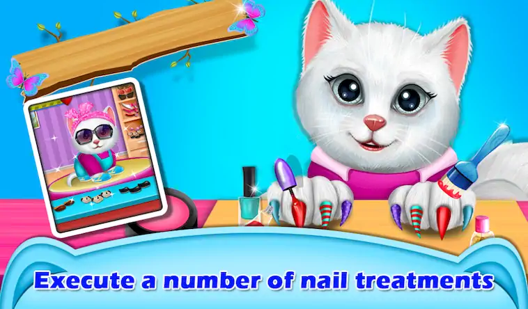 Скачать My Kitty Salon Makeover Games [МОД/Взлом Много монет] на Андроид