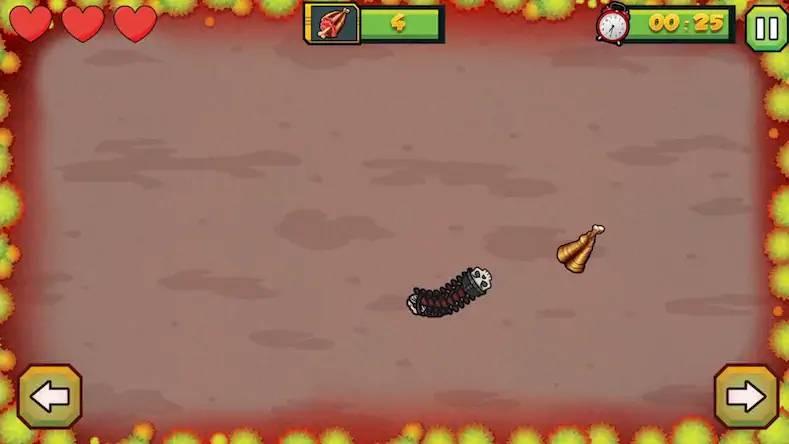 Скачать The Snake Skeletone Worms Game [МОД/Взлом Много денег] на Андроид