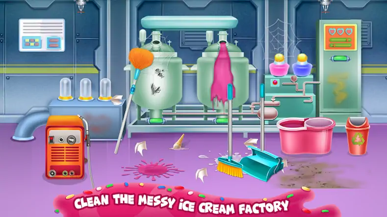 Скачать Fantasy Ice Cream Factory [МОД/Взлом Разблокированная версия] на Андроид