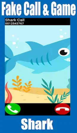 Скачать Fake Call Shark Game [МОД/Взлом Меню] на Андроид