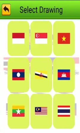 Скачать coloring southeast asia flag [МОД/Взлом Бесконечные монеты] на Андроид