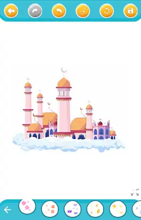 Скачать Islamic mosque coloring [МОД/Взлом Много монет] на Андроид