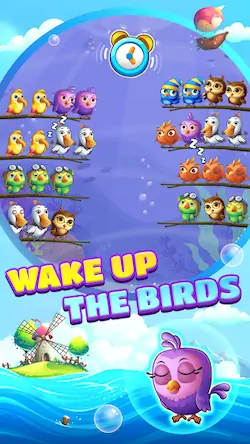Скачать Bird Sort Puzzle: Color Game [МОД/Взлом Много монет] на Андроид