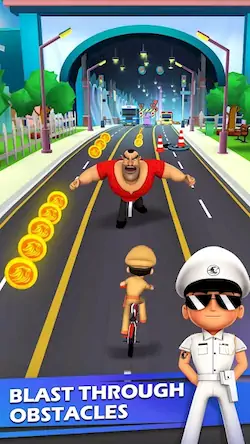 Скачать Little Singham Cycle Race [МОД/Взлом Много денег] на Андроид